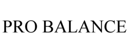 PRO BALANCE trademark