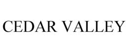 CEDAR VALLEY trademark