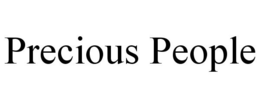 PRECIOUS PEOPLE trademark