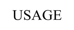 USAGE trademark