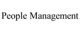 PEOPLE MANAGEMENT trademark