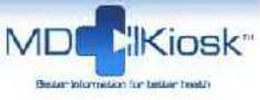 MD KIOSK BETTER NFORMATION FOR BETTER HEALTH trademark