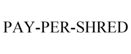 PAY-PER-SHRED trademark