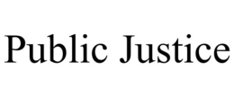 PUBLIC JUSTICE trademark