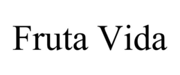 FRUTA VIDA trademark