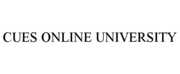 CUES ONLINE UNIVERSITY trademark