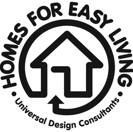 HOMES FOR EASY LIVING UNIVERSAL DESIGN CONSULTANTS trademark