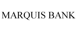 MARQUIS BANK trademark
