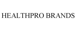HEALTHPRO BRANDS trademark