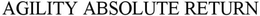 AGILITY ABSOLUTE RETURN trademark
