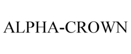 ALPHA-CROWN trademark