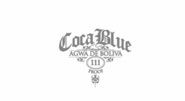 COCA BLUE AGWA DE BOLIVIA 111 PROOF trademark