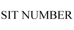 SIT NUMBER trademark