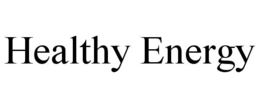 HEALTHY ENERGY trademark