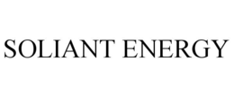 SOLIANT ENERGY trademark