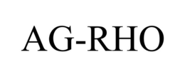AG-RHO trademark