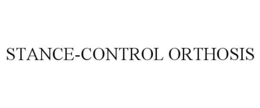STANCE-CONTROL ORTHOSIS trademark