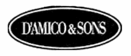 D'AMICO & SONS trademark