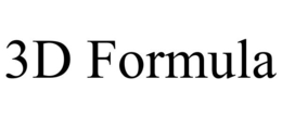 3D FORMULA trademark