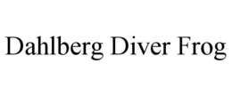 DAHLBERG DIVER FROG trademark