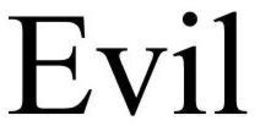 EVIL trademark