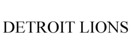DETROIT LIONS trademark