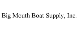 BIG MOUTH BOAT SUPPLY, INC. trademark