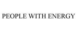 PEOPLE WITH ENERGY trademark