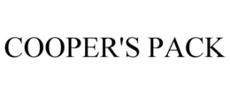 COOPER'S PACK trademark