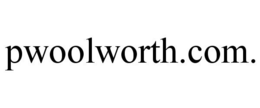 PWOOLWORTH.COM. trademark