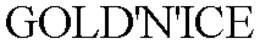 GOLD'N'ICE trademark
