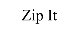 ZIP IT trademark