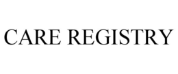CARE REGISTRY trademark