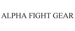 ALPHA FIGHT GEAR trademark