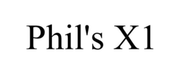 PHIL'S X1 trademark