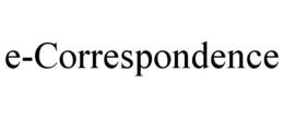 E-CORRESPONDENCE trademark