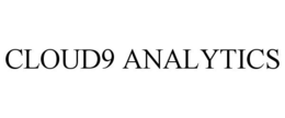 CLOUD9 ANALYTICS trademark