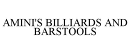 AMINI'S BILLIARDS AND BARSTOOLS trademark