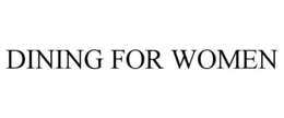 DINING FOR WOMEN trademark