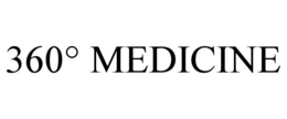 360° MEDICINE trademark