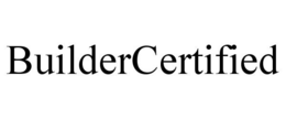 BUILDERCERTIFIED trademark