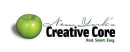 NEW YORK'S CREATIVE CORE REAL. SMART. EASY. trademark