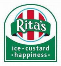 RITA'S ICE CUSTARD · HAPPINESS · trademark