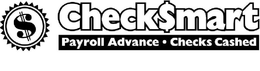 $ CHECK$MART PAYROLL ADVANCE · CHECKS CASHED trademark