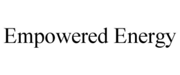 EMPOWERED ENERGY trademark