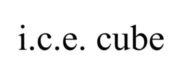 I.C.E. CUBE trademark