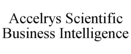 ACCELRYS SCIENTIFIC BUSINESS INTELLIGENCE trademark