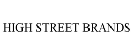 HIGH STREET BRANDS trademark