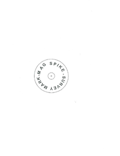 · MAG SPIKE · SURVEY MARK trademark