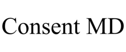 CONSENT MD trademark